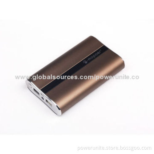 Huge capacity luxury gold power bank, 16,000mAh for iPad/laptop with high quality